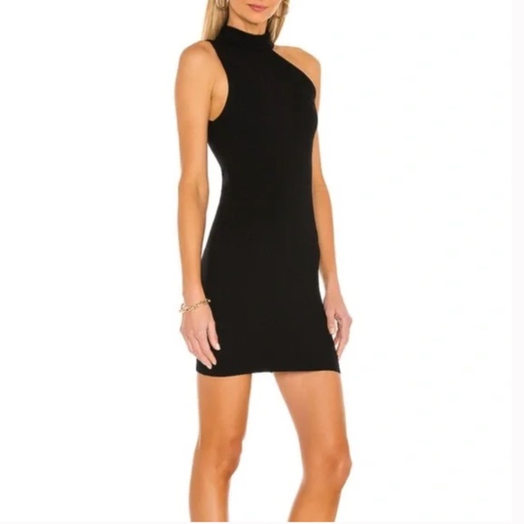 Alice + Olivia KiKi one shoulder knit dress, XS,N - Picture 2 of 6